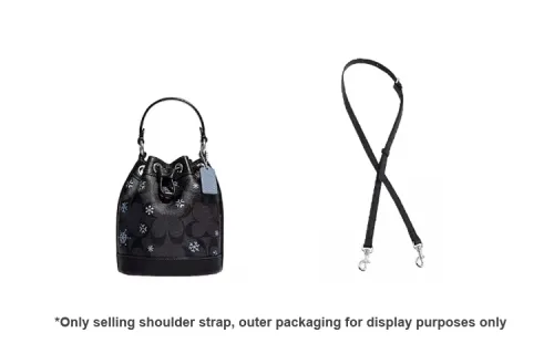 WHERE WHAT WHO Shoulder Strap Bag