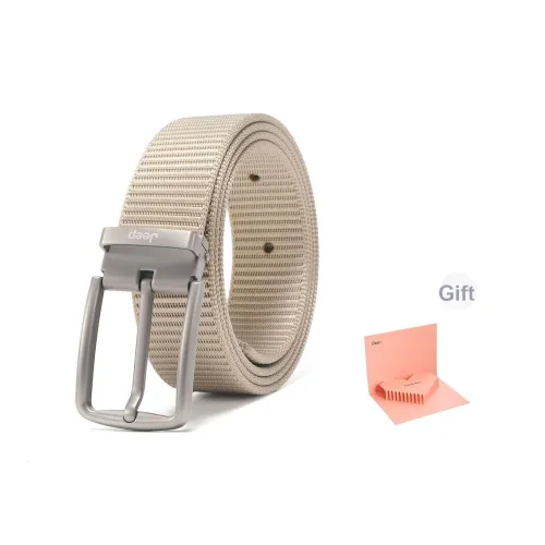 JEEP Текстиль Полиэстер Кожаные ремни Унисекс 3,5 см