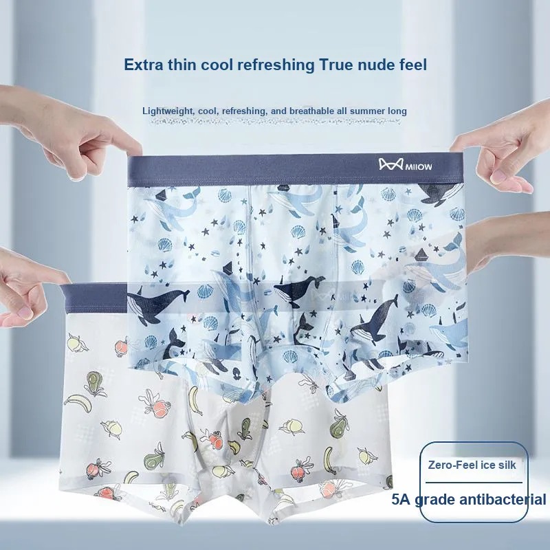 MIIOW Cool One Summer Series Underpants Men's Combo Set-1
