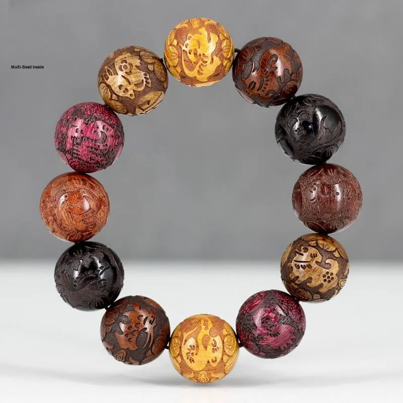 There Is You In The Long World Dalbergia Cochinchinensis Bracelets Unisex-4