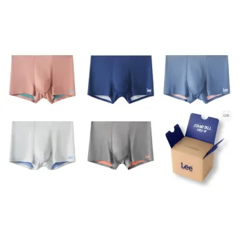 Lee Prism Color Two Underpants Men's Box 5 Pack