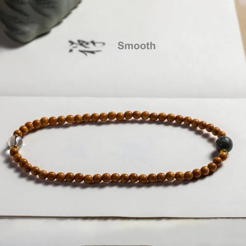 WUDE Barbie Sandalwood Wooden Bracelets Unisex-4