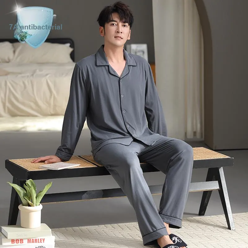 GOSO Pajama Set Men's Slate Gray-7
