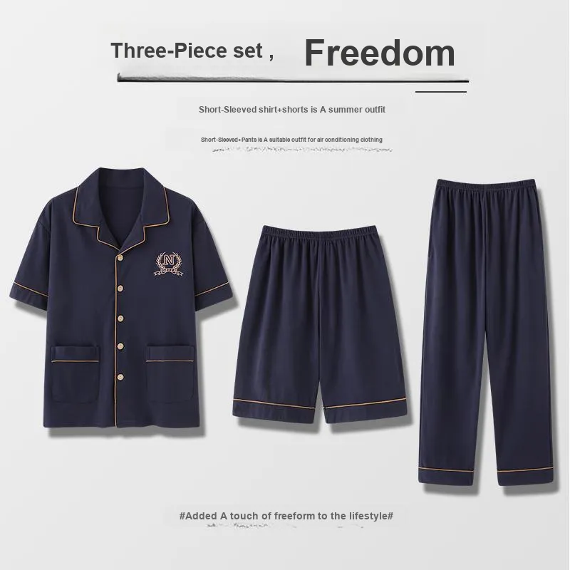 Mulong family Men Pajama Sets-2