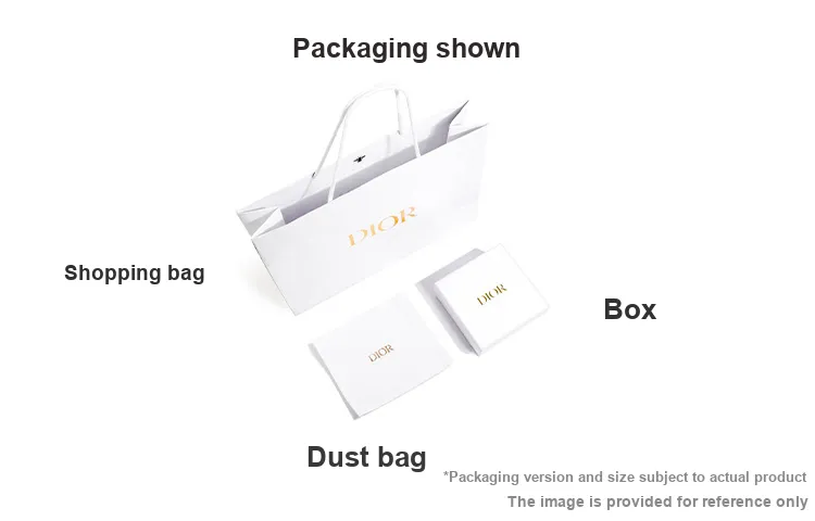 DIOR Embroidery Tote Bag, Shopping Bag, Handbag Medium Size Women's White-7