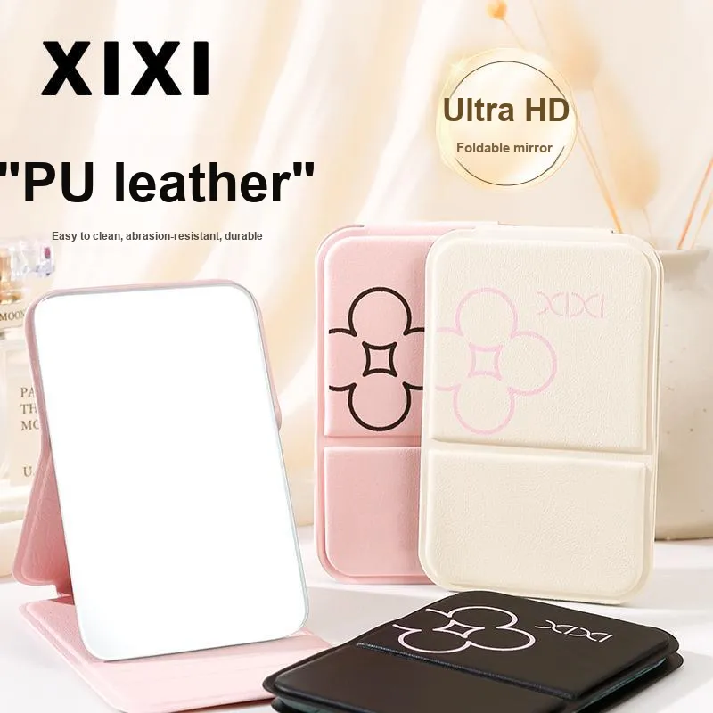 XIXI Portable And Foldable Make Up Mirrors Natural Compact And Easy To Carry-4