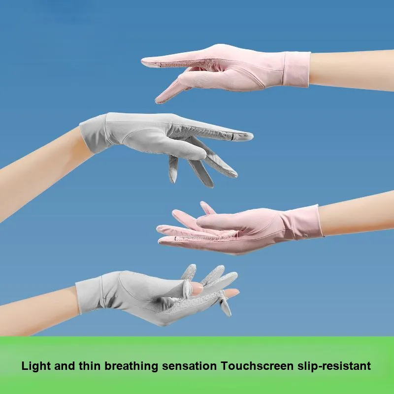 CARDANRO Elastane Sun Protection Gloves Women's-2