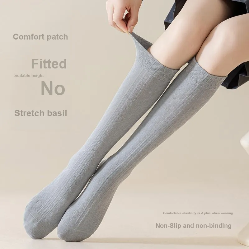 JIAZINI Knee High Socks Women's 4 Pack-13