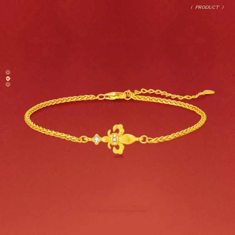 JINLIUFUJIXIANG S925 Silver Bracelets Women's-4