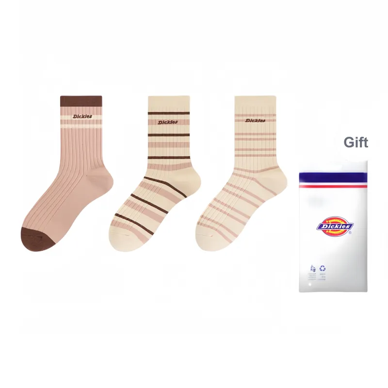 Dickies Thickened Terry Thermal Breathable Skin Friendly Fall Winter Crew Socks Women's-18