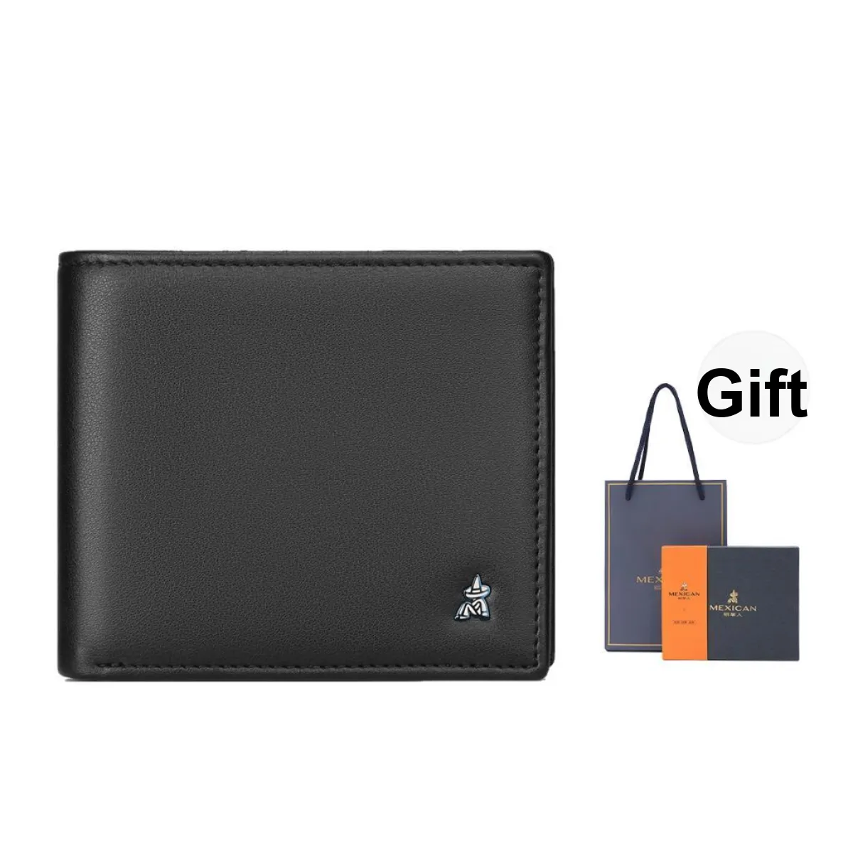 MEXICAN Polyurethane Leather Card Holder, Wallet Regular Men's