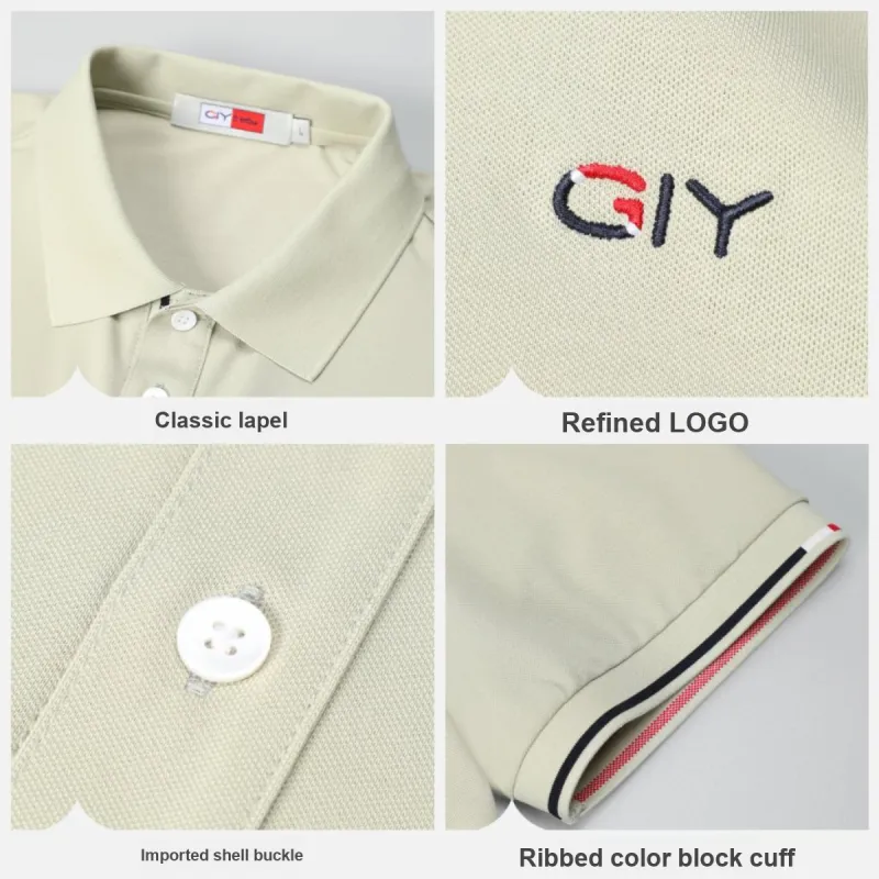 GY Goldlion Polo Shirts Men-9