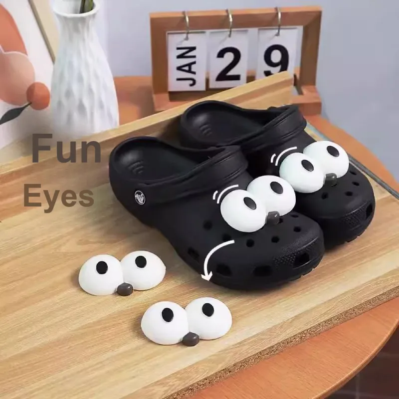 ZUOWEISHIJIA PVC Shoe Buckles Accessories Unisex-1