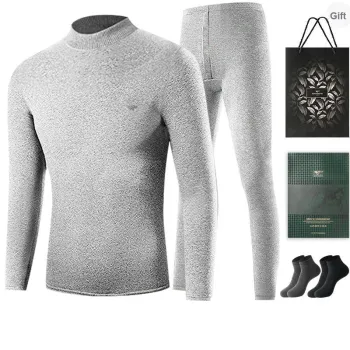 SEPTWOLVES Thermal Set Men's Gift Box Set+Shopping Bag