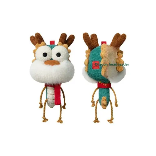 Голова дракона Old Man Подвеска Куклы Плюшевые брелки Утонченный Церемониальный Подарок на День Рождения Коробка Включена Высота 12 см