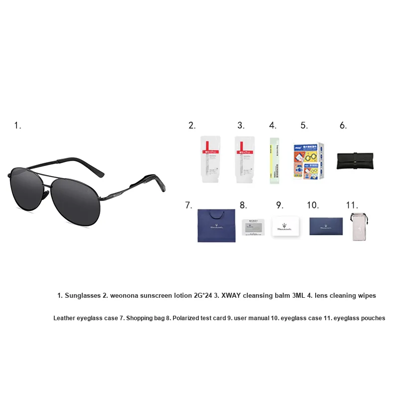 Maserati Oval Sunglasses Unisex-2
