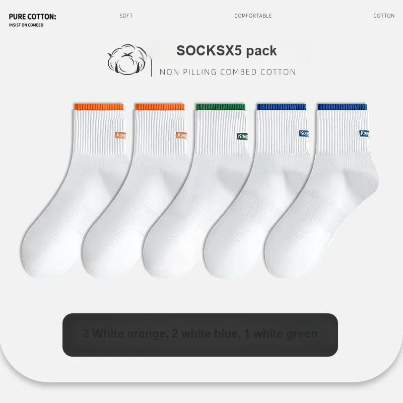 ROBINHOOD Mid Calf Socks Men's 5 Pack-1
