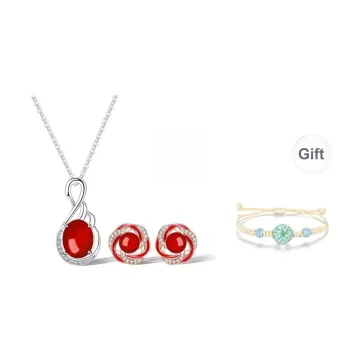 EAST BEAUTY Agate Necklaces Women's