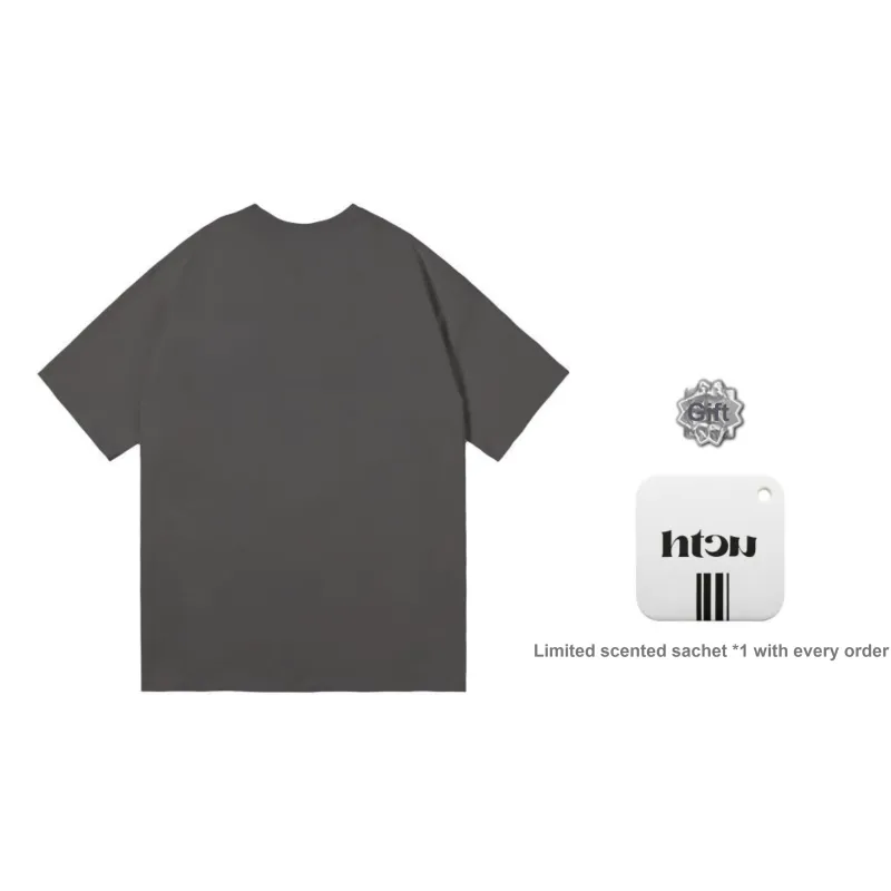 HTCU Drop Shoulder Sleeve T Shirt Unisex-1