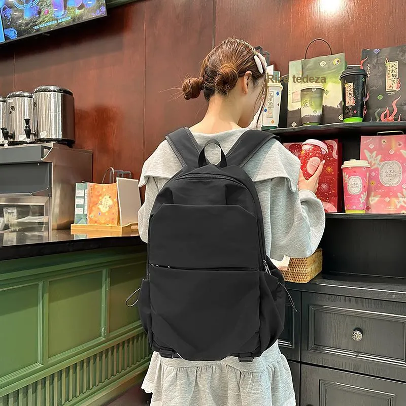 Vack Nylon Backpack Unisex Multicolor-8