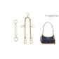 [Style 2]3C Chain 13.6CM+Four-Leaf Clover Decorative Chain 30cm