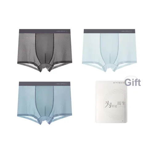 Red Bean Нижнее белье Мужской Сумка для покупок 3 шт