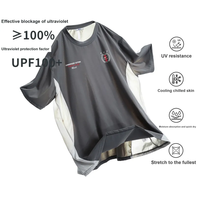 Warrior T Shirt Unisex Stone Gray-1