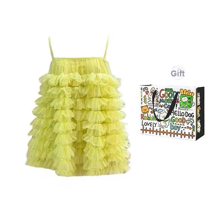 ZVJH Slip Dresses Women's Yellow