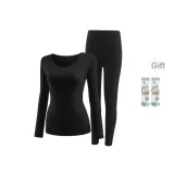 Black[Women's Seamless Set]-Includes Socks