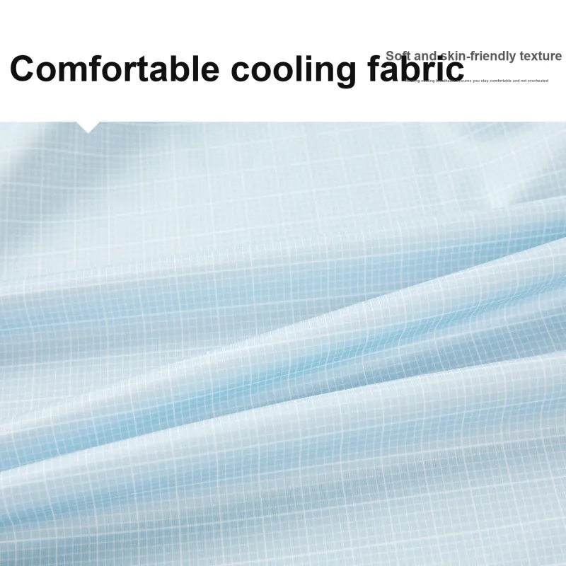 HLA Shirts Men Cooling Moisture Absorption Quick Dry, Easy To Maintain Light Blue 27-4