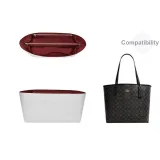 City33 (Burgundy) DuPont Paper Liner ☆ Compartment Style