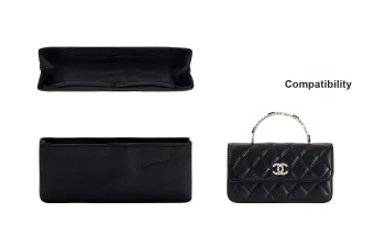 Lan Bao Fan DuPont Paper Waterproof Lining Bag Women's Black