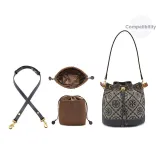 TB Medium Size Blue Crossbody Shoulder Strap+Liner
