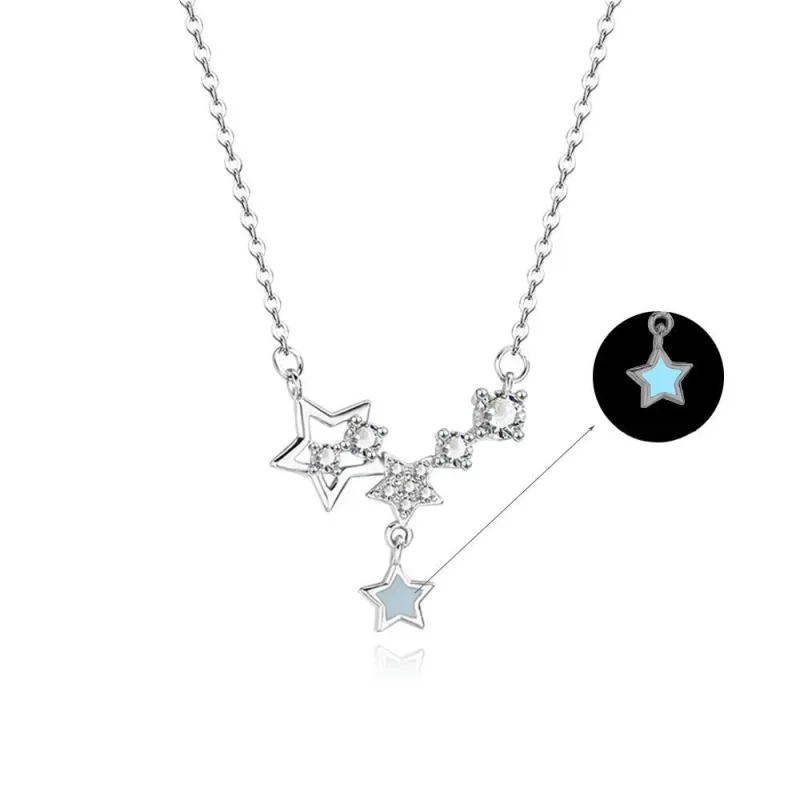 Seven Seven Silver Jewelry S999 Fine Silver Sterling Silver Necklaces Women's-0