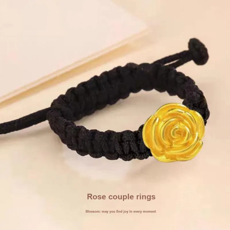 Master Kim Niche Luxury Design Premium Braided String Adjustable Ring Unisex-1