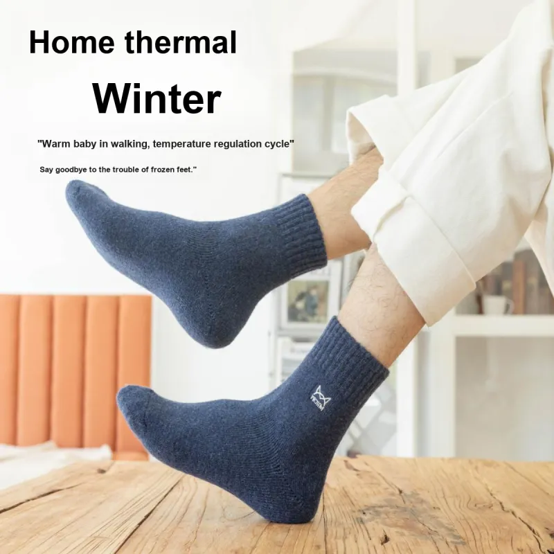 MIIOW Mid Calf Socks Unisex 5 Pack-23