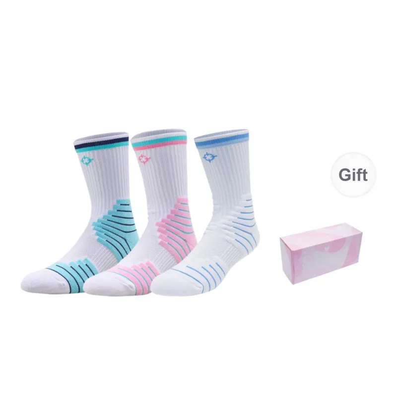 RIGORER Casual Knee High Socks, Basketball Socks, Sports Socks, Knee High Socks Unisex Combo Set-1