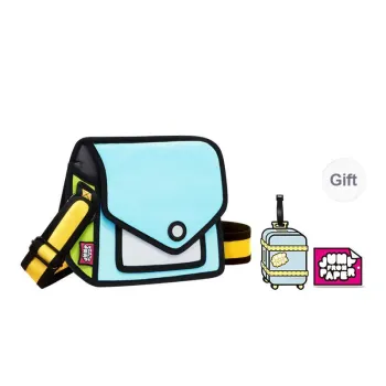 JumpFromPaper Polyester Fabric Shoulder Bag Crossbody Bag Regular Unisex