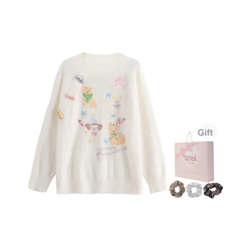 SNBL Белый Женский Трикотаж