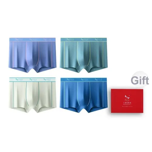 RED DRAGONFLY Хлопок Трусы Мужской Комбинация Подарочный Набор Коробка