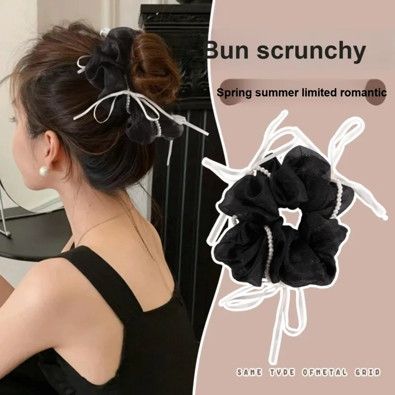 HANYUDIE Elastic String Hair Tie Women's-1