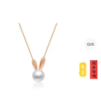 Zheng Tai Fook Pearl Necklaces Women's