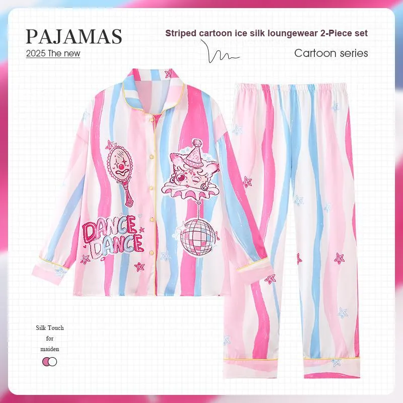 Han Ziduo Pajama Set Women's Pink-1