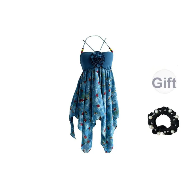 JSUHH Camisoles Women's Blue With Pads+Hair Tie Comes With-0