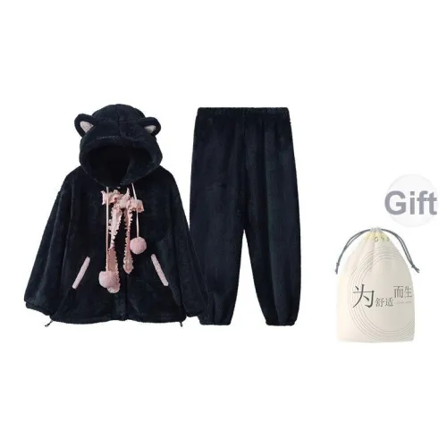 Red Beans At Home Пижамный комплект Женская Сумка для покупок