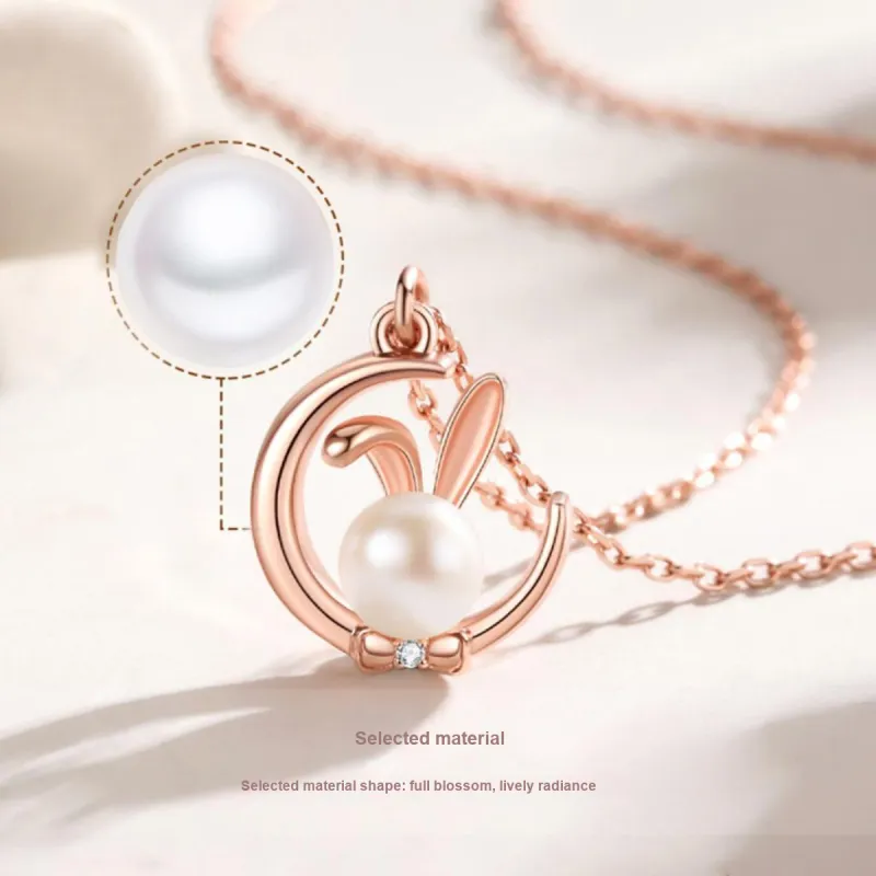 Taste The Color Pearl Necklaces Women's-2