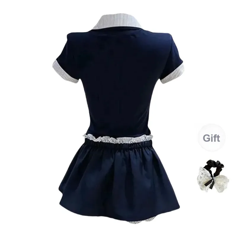 TUSHIFEI Two Piece Skirt Sets Women's-1