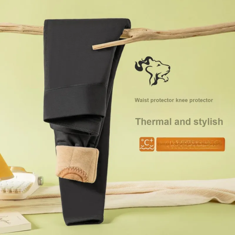H YXIANG Thermal Pants Women's Black-1