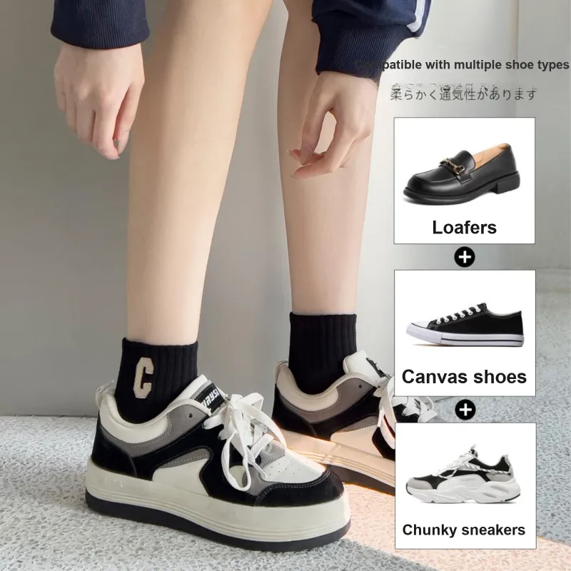 XXLLG Short Socks Women's 5 Pack-4