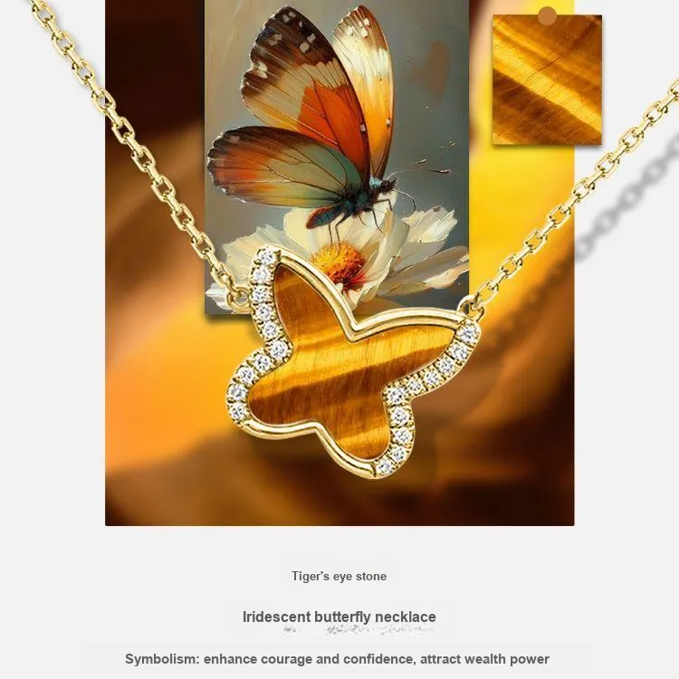 ICEWALD Diamond 925 Mother Of Pearl Necklaces Unisex-20